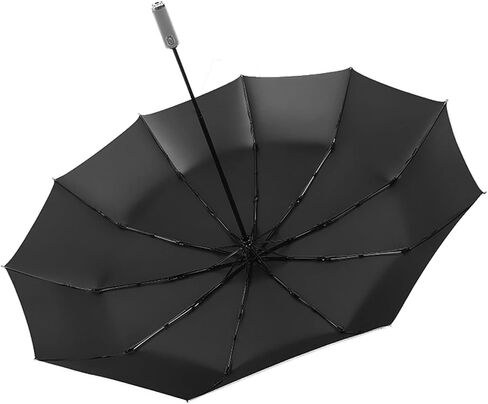 Golf Umbrella 54 Inch Sun Protection Folding Automatic Open Oversize Windproof Waterproof Stick Umbrellas for Men Women in Kuwait