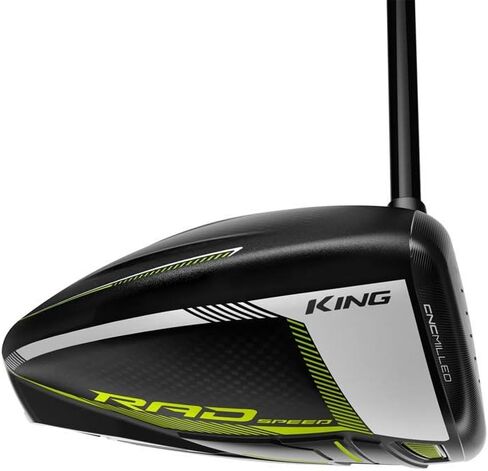 Cobra Golf 2021 Men's Radspeed Driver Matte Black-Turbo Yellow in Saudi Arabia