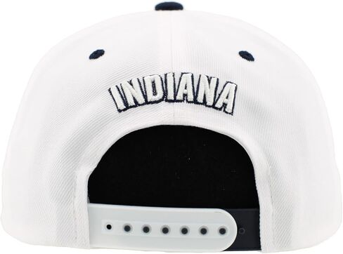 ZHATS NBA Officially Licensed Adjustable Snapback Hat Flat Bill Z11 Pop White in Saudi Arabia