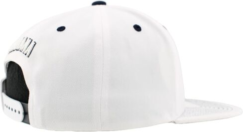 ZHATS NBA Officially Licensed Adjustable Snapback Hat Flat Bill Z11 Pop White in Saudi Arabia