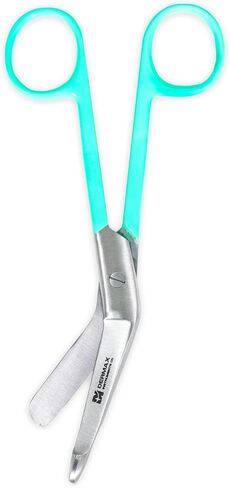 Dermax Lister Bandage Sissor Stainless Steel | Medical Shears | Nursing Scissor 5.5" Perfect For First Aid, Doctors, Nurses, Students and More. (Orange) in Saudi Arabia