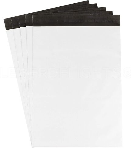 رسائل بريد من البوليستر مقاس 12 × 16 بوصة من CleverDelights - 100 عبوة - أكياس شحن ذاتية اللصق مقاس 12 × 16 بوصة in Saudi Arabia