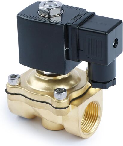 U.S. Solid 3/4" Stainless Steel Solenoid Valve - 110V AC, Normally Closed, 10 Bar Electric Valve for Water, Air, Diesel in Saudi Arabia
