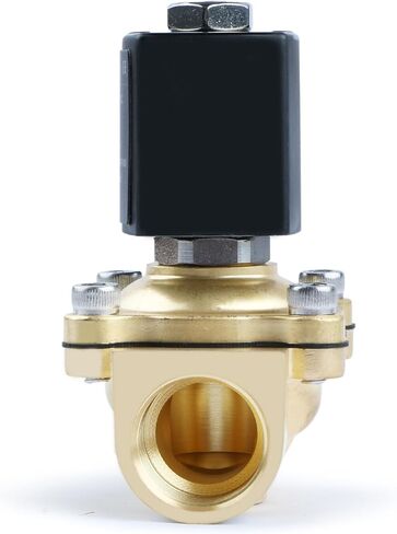 U.S. Solid 3/4" Stainless Steel Solenoid Valve - 110V AC, Normally Closed, 10 Bar Electric Valve for Water, Air, Diesel in Saudi Arabia