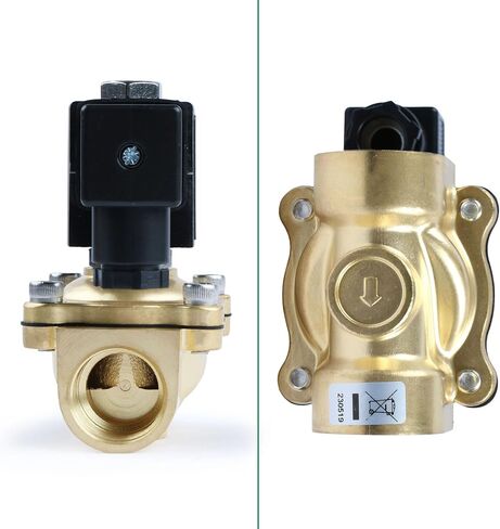 U.S. Solid 3/4" Stainless Steel Solenoid Valve - 110V AC, Normally Closed, 10 Bar Electric Valve for Water, Air, Diesel in Saudi Arabia