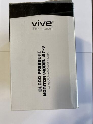 Vive Automatic High Blood Pressure Measurement Kit for at Home Use - Upper Arm BP Cuff & Machine with Digital Screen to Monitor Vital Signs - Portable Checking for Small, Large, and Plus Size Arms in Saudi Arabia