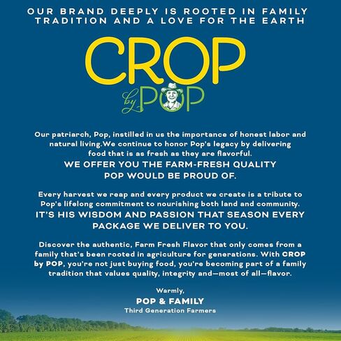 CROP BY POP - Organic Hemp Seeds To Eat, Shelled Hulled Hemp Hearts (16 Oz - 1 LB) USDA Organic & Non GMO Certified, Plant Based Protein, Omega-3 & Omega-6, Vegan, Kosher - Smoothies, Yogurt, Salads in Saudi Arabia