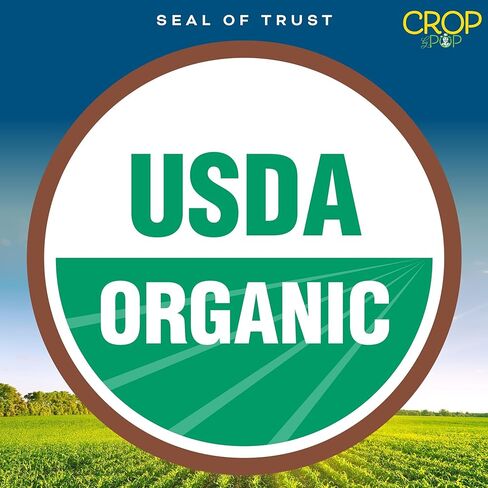 CROP BY POP - Organic Hemp Seeds To Eat, Shelled Hulled Hemp Hearts (16 Oz - 1 LB) USDA Organic & Non GMO Certified, Plant Based Protein, Omega-3 & Omega-6, Vegan, Kosher - Smoothies, Yogurt, Salads in Saudi Arabia