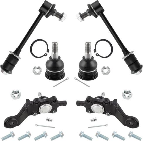 6Pcs Suspension Kit Front Stabilizer Bar End Link Sway Bar Links + Upper Lower Ball Joints Fit For Toyota 4Runner 1996-2002, For Toyota Tundra 2000-2002 Replace# K90255 K90262 K90263 K90681 in Saudi Arabia