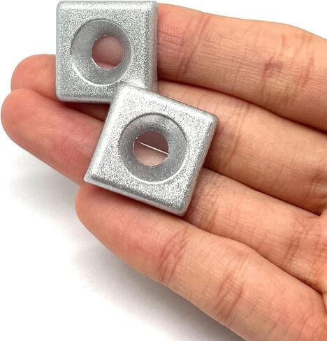 4 قطع M8 Hole 4040 سلسلة أوروبية قياسية على شكل حرف T مع براغي تثبيت M8، غطاء معدني من سبائك الألومنيوم للأغراض الصناعية، رف خزان الأسماك، فضي in Kuwait