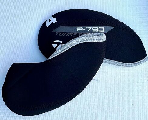 Golf Iron Covers for P790 Irons - One Set of Ten Covers - 4- AW, Black in Saudi Arabia