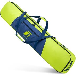 Snowboard Bag For Air Travel - Padded Snowboard Bag - Waterproof and Fully Padded Snowboarding Travel Bag For Flying - Up to 165 CM Snowboards
