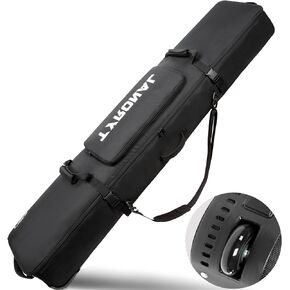 TYRONAL Snowboard Bag with Wheels,Heavy Duty 600D Polyester Oxford Wear-Resistant,Padded Snowboard Bag for Single Snowboard and Snowboard Boots.