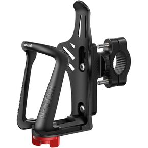 Lamicall Bike Water Bottle Holder - [for 1.9-2.8" Diameter Bottles] [for Handlebar & Frame] Motorcycle Cup Holder, Bicycle Drink Cage with Screw Tool, Fit Standard and Smaller Size Bottles