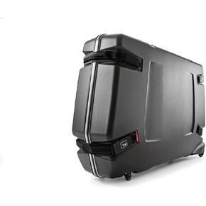 حقيبة الدراجة بي آند دبليو 2.0 | حقيبة كبيرة للسباق، الترياتلون، الدراجات الجبلية حتى 29 بوصة، مقبضان للسحب، مقبضان للحمل، أربع عجلات مدمجة للجري السلس، حافة من الألومنيوم مع زوايا معززة، أسود in Kuwait