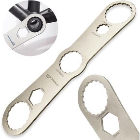 groword Multi -function Bottom Bracket Wrench，Suitable for BB wrench in 39 40.5 44mm outer diameter，16 Notch