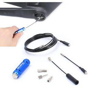 Bike Internal Cable Routing Tool Kit Compatible with 4-5.5mm Cable Housing, Hydraulic Hose and DI2 E-Tube