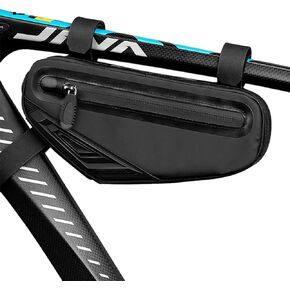 Bike Bag Top Tube, Bike Frame Bag Triangle Waterproof Bicycle Under Tube Bag for MTB Road Bike, Cycling Accessories