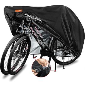 Indeed BUY Bike Cover for 1, 2 or 3 Bikes Waterproof Bicycle Cover Outdoor Bike Storage Covers XL XXL 420D Heavy Duty Rain Sun UV Wind Proof for Mountain Road Electric Bike etc