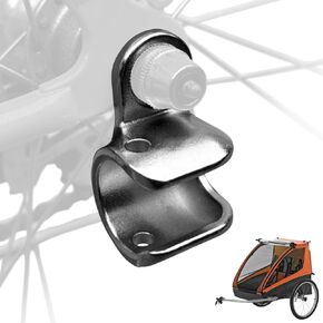 Bike Trailer Hitch for Thule Trailers - Kids, Dogs & Cargo - Perfect Replacement / Addition for Chariot, Chariot Cross, Courier, Coaster, Chinook & Cadence - Fits Axle Mount Trailers and Strollers