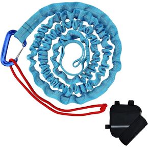 Bike Tow Rope for Kids,MTB Stretch Bungee for Long Ride Going Uphill,Compatible with Any Bicycle