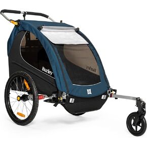 Burley Encore X, 2 Seat Kids Bike Trailer & Stroller