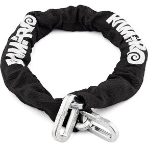 Ram Pro 3ft Heavy Duty Square Link Bike Chain Made with Hardened Steel Protected from Prying, Sawing, and Cutting Perfect for Protecting Bike and Properties