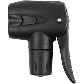 BV Smart Valve Head for Bike Floor Pump - Fits Presta and Schrader - Bike Pump Replacement Head, Bicycle Parts, Compatible with Topeak