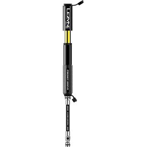 LEZYNE Pocket Drive HP Bicycle Hand Pump, High Pressure 160 PSI, Presta & Schrader Compatible, Durable CNC Aluminum, Compact, ABS Flex Hose, Bike Tire Pump