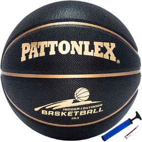 Basketballs 28.5" Leather Basketballs Official Size 6 Indoor Outdoor Basketball Youth Women(Deflated)