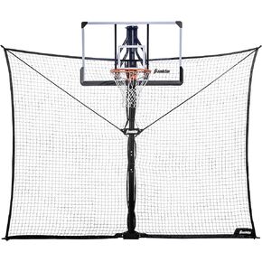 Franklin Sports Defender Net Pro – 10ft. x 8ft. Rebounder – Easily Fold and Quick Install – Defensive Net System