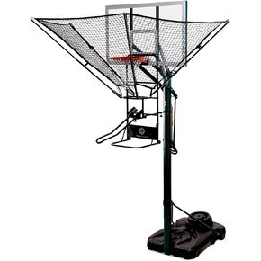 Dr. Dish iC3 Basketball Rebounder Net Return System Portable Shot Trainer for Traditional Pole and Wall Mounted Hoops with Rotating Return Chute in Kuwait