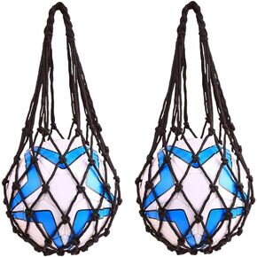 EastyGold Basketball Net Bag Soccer Football Mesh Storage Sports Ball Holder Nylon Carry Bag Durable Single Ball Carrier 2 Pack Black Fit Ball 3 4 5
