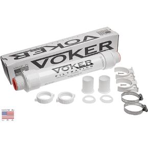 Voker Holding Tank Vent Filter New Installation Kit (1-1/2") - Made in The USA