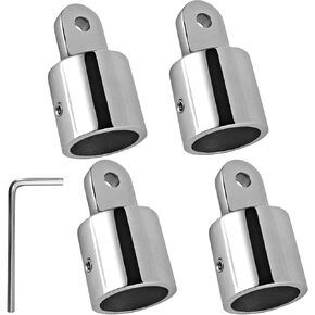 Laorde Bimini Top Hardware 316 Stainless Steel Bimini Fittings Marine Grade Bimini Top Parts for Boats Heavy Duty Bimini Top Eye End Cap with L Shape Hex Key in Kuwait