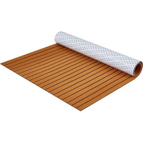 VEVOR Boat Flooring, EVA Foam Boat Decking 94.5" x 46", Non-Slip Self-Adhesive Flooring, 29.9 sq.ft Marine Carpet for Boats, Yacht, Pontoon, Kayak Decking