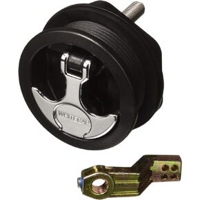 Whitecap S-0230BC T-Handle Latch - Non-Locking , Black