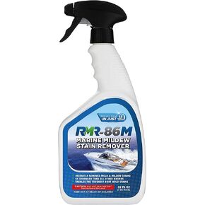 RMR-86M Marine Mildew-Stain Remover, Instantly Removes Mold Stains and Mildew Stains, Sodium Hypochlorite Formula, Less Abrasive, Easy to Use