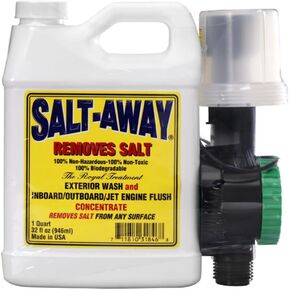 Salt-Away Concentrate Kit with Mixing Unit, Salt Remover, 32 Fl. Oz.
