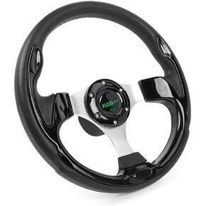 RASTP Boat Steering Wheel with 3/4“ Axle Marine Steering Wheel Adapter for Most Marine boats,Vessels,Yachts,Pontoons Boat (Hub Adapter)