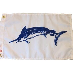 Taylor Made Products, Fisherman's Catch Flag, Fish Pennant, Nylon, 12 inch x 18 inch