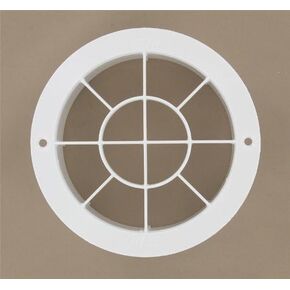 White 4" Vent Grill
