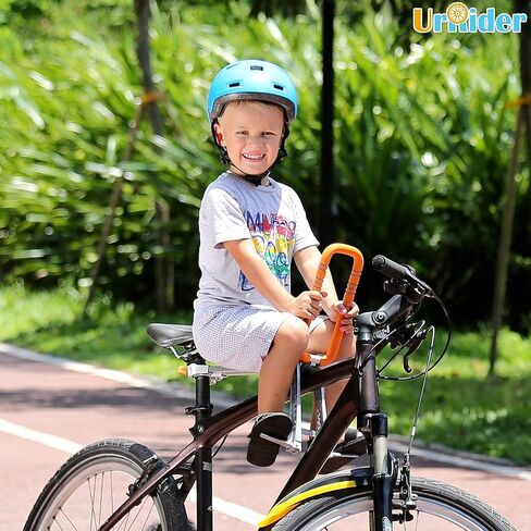 Child Bike Seat, Front Mount Kids Bike Seat,Fit Mountain Bikes, Cruiser Bikes, Folding Bikes, Ultra Light,Portable, Tool-Free, Quick-Release,Toddler Bike Seat for 2-6 Years(up to 60lbs) in Saudi Arabia