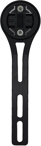 حامل كمبيوتر للدراجة الأمامية - حامل لركوب الدراجات من أجل Garmin، Wahoo، Bryton، Cateye، حامل ممتد لكمبيوتر ركوب الدراجات، ملحقات الدراجات الجبلية على الطرق، دعامة جذعية لمصباح الدراجة (أسود) in Kuwait