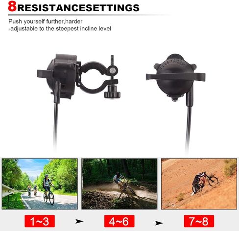 حامل تدريب الدراجة الداخلي المغناطيسي من Veltuno مع 8 أدوات ضبط للتحكم في مستوى السرعة، قابل للطي وضوضاء أقل وإصدار سريع، حامل تمرين الدراجة المحمول للدراجات الجبلية والطرق in Kuwait