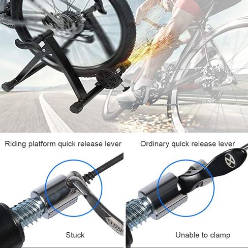 Tobefore Bike Trainer Quick Release Skewer Part Cycling Back Rear Wheel Tire Bicycle Repair Tools for Bicycle Indoor Training in Kuwait