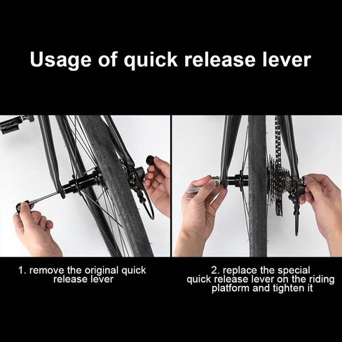 Tobefore Bike Trainer Quick Release Skewer Part Cycling Back Rear Wheel Tire Bicycle Repair Tools for Bicycle Indoor Training in Kuwait