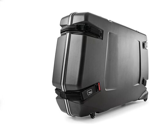 حقيبة الدراجة بي آند دبليو 2.0 | حقيبة كبيرة للسباق، الترياتلون، الدراجات الجبلية حتى 29 بوصة، مقبضان للسحب، مقبضان للحمل، أربع عجلات مدمجة للجري السلس، حافة من الألومنيوم مع زوايا معززة، أسود in Kuwait