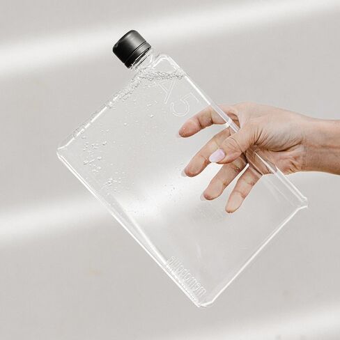 memobottle A6-12oz (375ml) - Compact Water Bottle For Bags & Small Pockets | BPA Free Tritan | Modern, Minimalist | For Gym & Work in Saudi Arabia