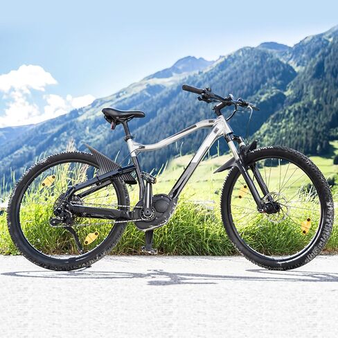 مصدات الدراجة الجبلية Zacro، واقي الطين MTB، قطعتان من واقي الطين للدراجة الأمامية والخلفية، حاجز MTB قابل للتعديل يناسب مقاس 26 بوصة، 27.5 بوصة، 29 بوصة مقاس عجلة الدراجة الدهنية وجميع دراجات الفرامل القرصية، 15 * روابط كابل in Kuwait